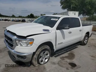 2020 Ram 1500 Big Horn with VIN 1C6RREFT2LN406761, listed as a Copart auction lot 53918665 with 103,493 mi miles and Salvage title. Bid and sale history available at DreamBid. Image 1.