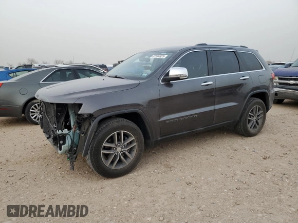 2017 Jeep Grand Cherokee Limited with VIN 1C4RJEBG2HC628499, listed as a Copart auction lot 47594825 with 117,781 mi miles and Salvage Title. Bid and sale history available at carsss.com. Image 1.