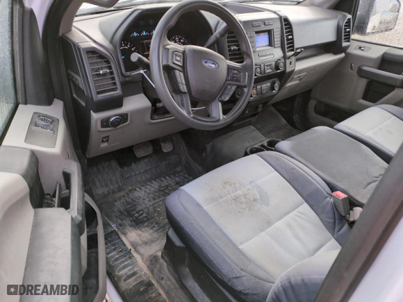 2019 Ford F-150 XL with VIN 1FTMF1CB9KKF27822, listed as a Copart auction lot 82123714 with 103,959 mi miles and Salvage Title. Bid and sale history available at carsss.com. Image 8.