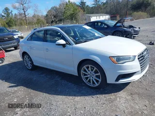 2015 Audi A3 2.0T Premium Plus with VIN WAUEFGFF5F1137539, listed as a IAAI auction lot 41740281 with 117,301 mi miles. Bid and sale history available at carsss.com. Image 1.
