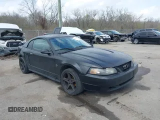2003 Ford Mustang Standard with VIN 1FAFP40413F441725, listed as a IAAI auction lot 41781768 with 150,417 mi miles. Bid and sale history available at carsss.com. Image 1.