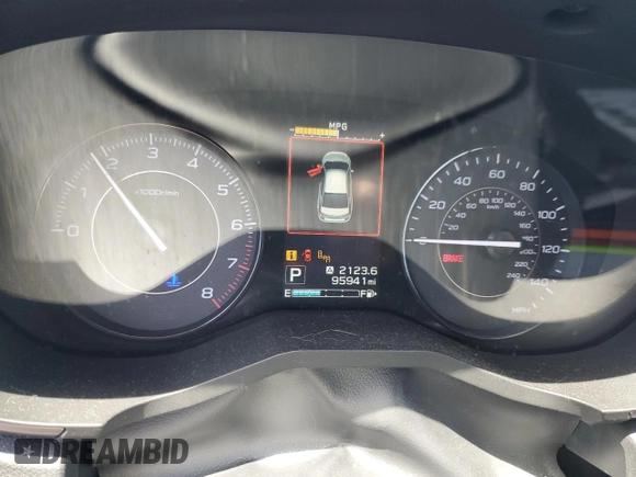 2017 Subaru Impreza Premium with VIN 4S3GTAD65H3729132, listed as a Copart auction lot 54177255 with 95,941 mi miles and Salvage title. Bid and sale history available at DreamBid. Image 9.