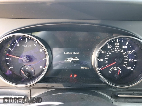2024 Kia Carnival LX with VIN KNDNB4H39R6400199, listed as a Copart auction lot 46902355 with 28,397 mi miles and Salvage Title. Bid and sale history available at carsss.com. Image 9.