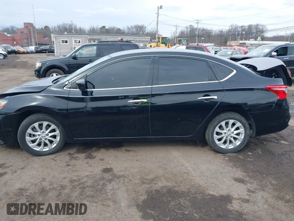 2019 Nissan Sentra SV with VIN 3N1AB7AP4KY445114, listed as a IAAI auction lot 41631664 with 57,095 mi miles and . Bid and sale history available at DreamBid. Image 14.