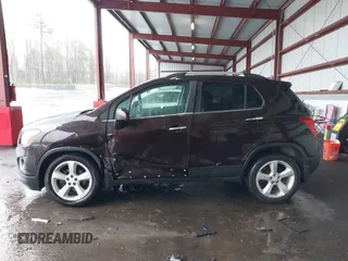 2015 Chevrolet Trax LTZ with VIN KL7CJTSB9FB147244, listed as a IAAI auction lot 41722081 with 125,675 mi miles. Bid and sale history available at carsss.com. Image 14.
