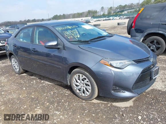 2019 Toyota Corolla L with VIN 2T1BURHEXKC161921, listed as a IAAI auction lot 42054835 with 41,172 mi miles. Bid and sale history available at carsss.com. Image 1.