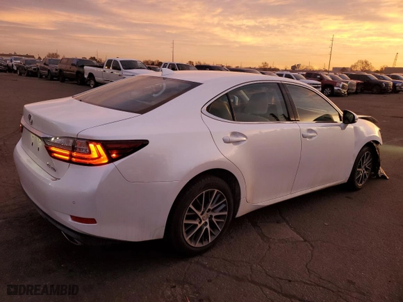 2017 Lexus ES with VIN 58ABK1GG6HU064497, listed as a Copart auction lot 47870995 with 85,098 mi miles and Salvage Title. Bid and sale history available at carsss.com. Image 3.