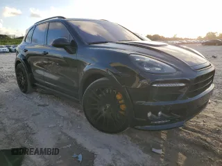 2014 Porsche Cayenne Turbo with VIN WP1AC2A22ELA87606, listed as a Copart auction lot 79227904 with 70,735 mi miles and Clean title. Bid and sale history available at DreamBid. Image 4.