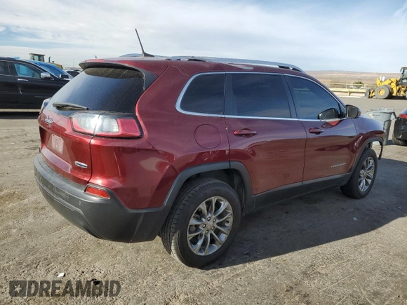 2019 Jeep Cherokee Latitude Plus with VIN 1C4PJLLB8KD308068, listed as a Copart auction lot 49178705 with 133,950 mi miles and Salvage Title. Bid and sale history available at carsss.com. Image 3.