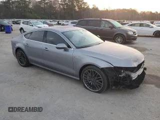 2016 Audi A7 3.0 Premium Plus with VIN WAUWGAFC4GN078871, listed as a Copart auction lot 48402175 with 96,099 mi miles and Salvage Title. Bid and sale history available at carsss.com. Image 4.