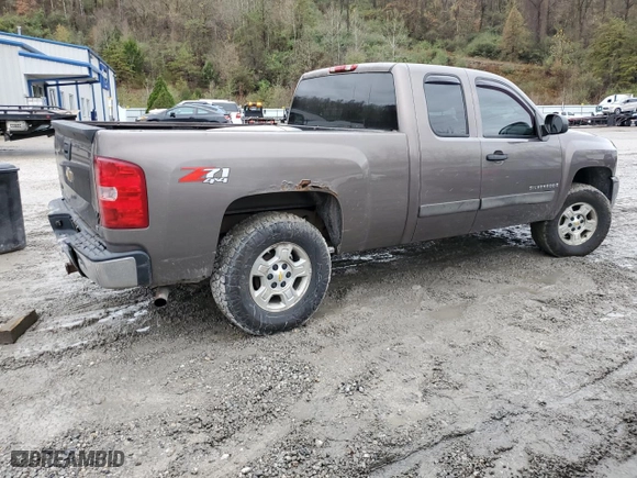 2008 Chevrolet Silverado 1500 LTZ with VIN 2GCEK19J481210778, listed as a Copart auction lot 80468524 with 125,408 mi miles and Salvage Title. Bid and sale history available at carsss.com. Image 3.