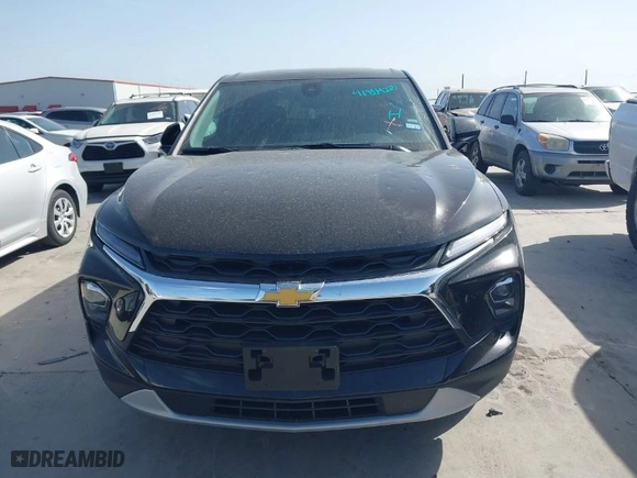 2025 Chevrolet Blazer LT with VIN 3GNKBCR40SS183154, listed as a IAAI auction lot 41854223 with 2,232 mi miles. Bid and sale history available at carsss.com. Image 12.