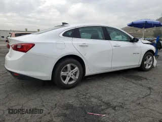 2024 Chevrolet Malibu LS with VIN 1G1ZB5ST9RF105015, listed as a Copart auction lot 47778925 with 27,452 mi miles and Salvage Title. Bid and sale history available at DreamBid. Image 3.
