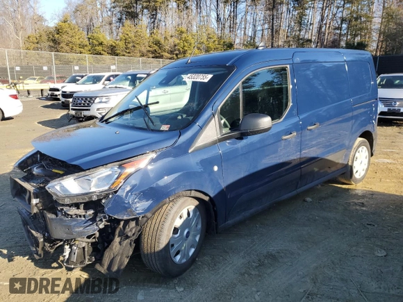 2023 Ford Transit Connect XL with VIN NM0LS7S26P1563585, listed as a Copart auction lot 45320755 with Not provided miles and Salvage title. Bid and sale history available at DreamBid. Image 1.