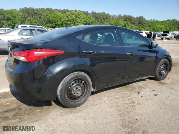 2013 Hyundai Elantra Limited PZEV with VIN 5NPDH4AEXDH203692, listed as a Copart auction lot 53472375 with 173,139 mi miles and Clean Title. Bid and sale history available at carsss.com. Image 3.