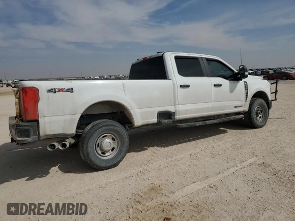 2024 Ford F-250 XL with VIN 1FT7W2BT4REC14330, listed as a Copart auction lot 50552065 with 66,234 mi miles and Salvage title. Bid and sale history available at DreamBid. Image 3.