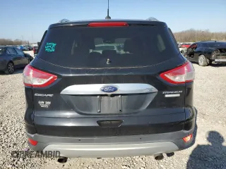 2016 Ford Escape Titanium with VIN 1FMCU0JX5GUB95220, listed as a Copart auction lot 48176575 with 121,210 mi miles and Salvage Title. Bid and sale history available at carsss.com. Image 6.