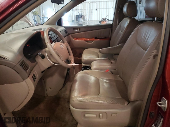 2008 Toyota Sienna XLE with VIN 5TDZK22C48S179740, listed as a Copart auction lot 48697935 with 203,777 mi miles and Salvage Title. Bid and sale history available at carsss.com. Image 7.