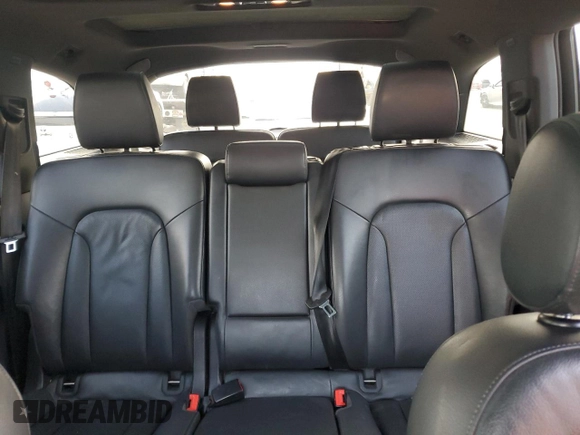 2012 Audi Q7 3.0T S line with VIN WA1DGAFE2CD003804, listed as a Copart auction lot 85985334 with 143,994 mi miles and Salvage Title. Bid and sale history available at carsss.com. Image 10.