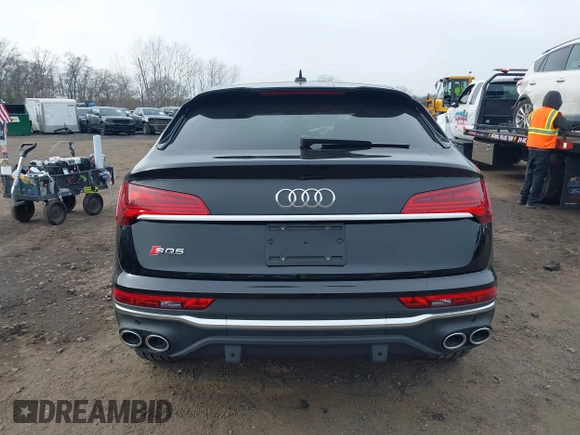 2024 Audi SQ5 Sportback Premium Plus with VIN WA124AFY6R2104522, listed as a IAAI auction lot 40980151 with 2,429 mi miles and . Bid and sale history available at DreamBid. Image 16.