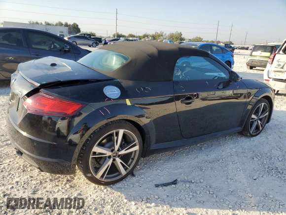 2023 Audi TT Roadster with VIN TRUTECFV5P1005594, listed as a Copart auction lot 77174604 with 14,335 mi miles and Salvage title. Bid and sale history available at DreamBid. Image 3.