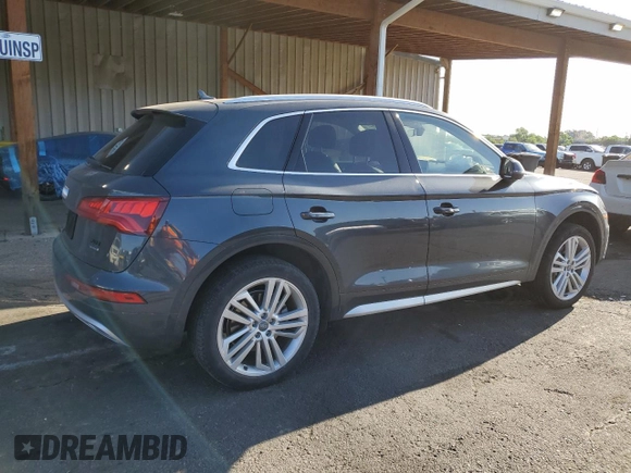 2018 Audi Q5 Prestige z VIN WA1CNAFY4J2067671, wystawiony jako Copart lot #61012245 z przebiegiem 29 081 mil mil oraz Szkoda całkowita • Salvage title. Historia ofert i sprzedaży dostępna na DreamBid. Obrazek 3.