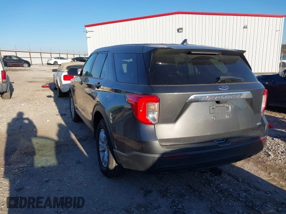 2020 Ford Explorer with VIN 1FMSK8BH4LGB30956, listed as a IAAI auction lot 41360316 with 74,609 mi miles. Bid and sale history available at carsss.com. Image 3.