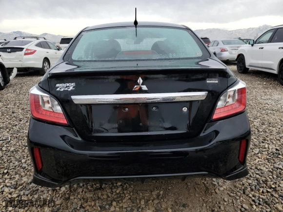 2021 Mitsubishi Mirage G4 ES with VIN ML32FUFJ8MHF05313, listed as a Copart auction lot 43134695 with 46,646 mi miles and Salvage Title. Bid and sale history available at carsss.com. Image 6.