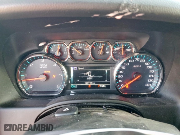2020 GMC Yukon SLE with VIN 1GKS1AKC3LR197205, listed as a Copart auction lot 48792375 with 39,765 mi miles and Salvage Title. Bid and sale history available at carsss.com. Image 9.