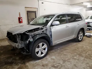 2010 Toyota Highlander Limited with VIN JTEYK3EH9A2095639, listed as a Copart auction lot 59842785 with 263,661 mi miles and Salvage title. Bid and sale history available at DreamBid. Image 1.