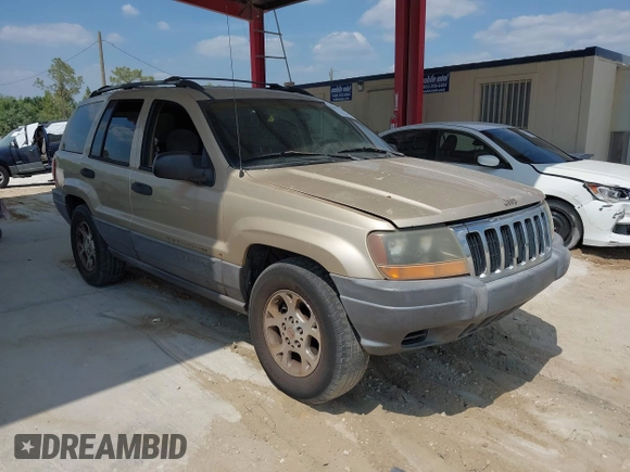 2001 Jeep Grand Cherokee Laredo with VIN 1J4GX48S81C589400, listed as a IAAI auction lot 42091559 with 219,698 mi miles and . Bid and sale history available at DreamBid. Image 1.