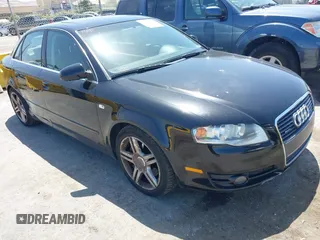 2007 Audi A4 2.0T z VIN WAUDF78E77A185190, wystawiony jako IAAI lot #42282100 z przebiegiem 152 774 mil mil oraz . Historia ofert i sprzedaży dostępna na DreamBid. Obrazek 1.