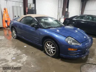 2002 Mitsubishi Eclipse GT with VIN 4A3AE85H02E088795, listed as a Copart auction lot 81313003 with 112,586 mi miles and Salvage Title. Bid and sale history available at carsss.com. Image 4.