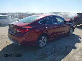 2015 Chrysler 200 Limited with VIN 1C3CCCAB4FN706412, listed as a IAAI auction lot 41760262 with 72,282 mi miles and . Bid and sale history available at DreamBid. Image 4.