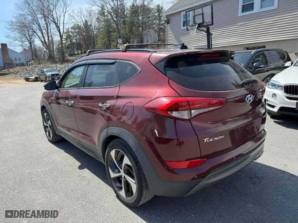 2016 Hyundai Tucson Limited with VIN KM8J3CA29GU121511, listed as a Copart auction lot 53992575 with 134,165 mi miles and Clean Title. Bid and sale history available at carsss.com. Image 3.