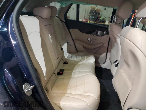 2017 Mercedes-Benz GLC with VIN WDC0G4KB9HF255444, listed as a Copart auction lot 47742395 with 0 mi miles and Salvage Title. Bid and sale history available at carsss.com. Image 11.