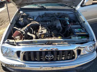 2004 Toyota Tacoma PreRunner with VIN 5TEGM92N54Z356661, listed as a Copart auction lot 41565815 with 145,368 mi miles and Salvage title. Bid and sale history available at DreamBid. Image 12.