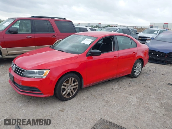 2015 Volkswagen Jetta Sedan 2.0L S with VIN 3VW2K7AJ5FM236391, listed as a IAAI auction lot 42125775 with 198,153 mi miles. Bid and sale history available at carsss.com. Image 2.