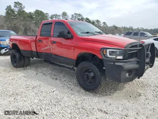 2008 Dodge Ram 3500 Laramie with VIN 3D7MX48A68G240216, listed as a Copart auction lot 44444045 with 212,096 mi miles and Clean Title. Bid and sale history available at carsss.com. Image 4.