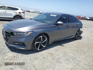 2020 Honda Accord Sport with VIN 1HGCV2F36LA001651, listed as a Copart auction lot 61982005 with 89,941 mi miles and Salvage title. Bid and sale history available at DreamBid. Image 1.