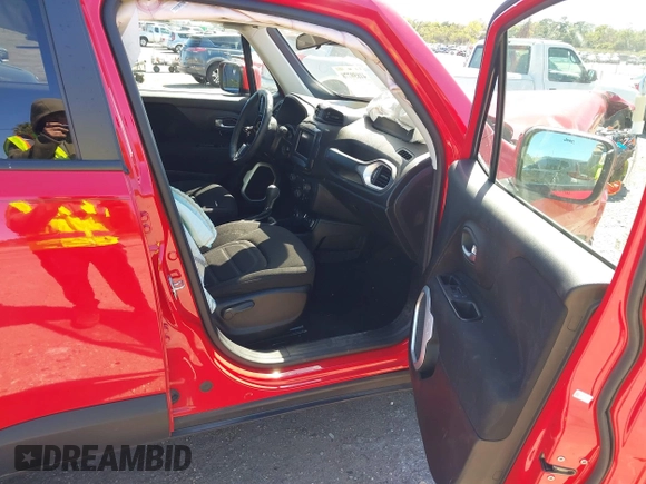 2018 Jeep Renegade Altitude with VIN ZACCJBBB0JPJ53636, listed as a IAAI auction lot 41859778 with 35,356 mi miles and . Bid and sale history available at DreamBid. Image 5.