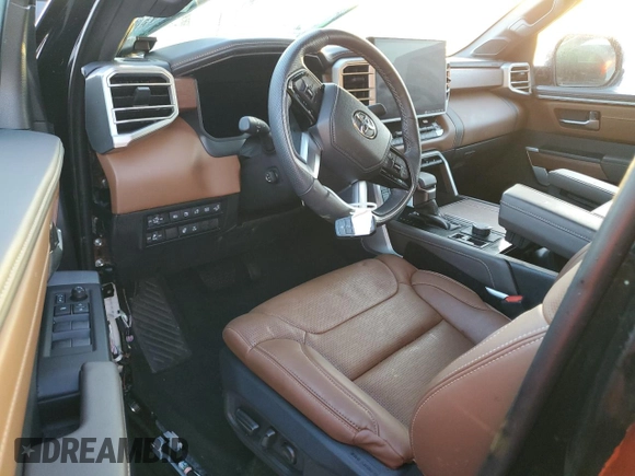 2024 Toyota Tundra 1794 Edition with VIN 5TFMC5DB8RX054569, listed as a Copart auction lot 79186024 with Not provided miles and Non repairable. Bid and sale history available at DreamBid. Image 8.