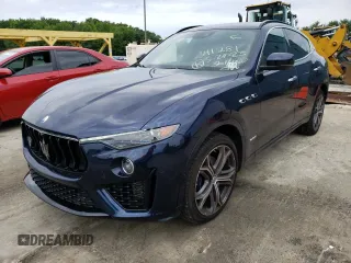 2021 Maserati Levante GranSport with VIN ZN661XUS7MX372264, listed as a Copart auction lot 58871783 with 14,373 mi miles. Bid and sale history available at carsss.com. Image 1.