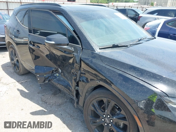 2019 Chevrolet Blazer RS z VIN 3GNKBERS6KS663807, wystawiony jako IAAI lot #42230602 z przebiegiem 67 408 mil mil oraz . Historia ofert i sprzedaży dostępna na DreamBid. Obrazek 6.