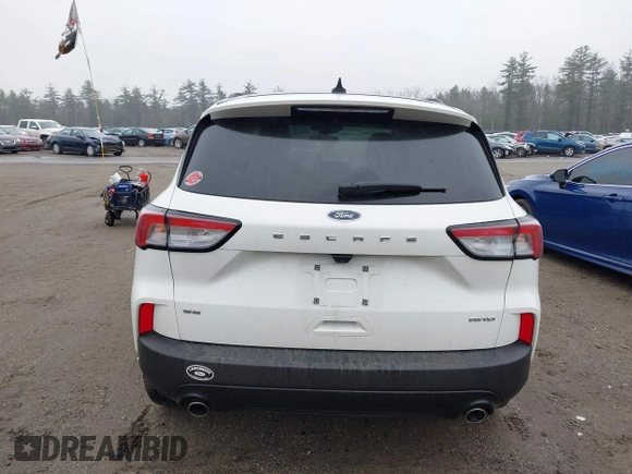 2022 Ford Escape SE with VIN 1FMCU9G61NUB07019, listed as a IAAI auction lot 41881289 with 19,668 mi miles. Bid and sale history available at carsss.com. Image 16.