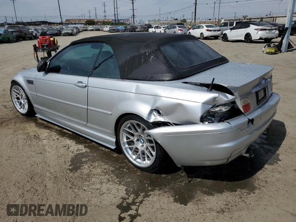 2003 BMW 3 Series M3 with VIN WBSBR934X3PK01085, listed as a Copart auction lot 52595545 with 147,248 mi miles and Salvage Title. Bid and sale history available at carsss.com. Image 2.