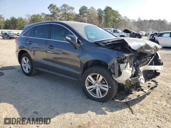 2013 Acura RDX Tech Pkg with VIN 5J8TB3H53DL009208, listed as a Copart auction lot 44358055 with 96,991 mi miles and Salvage Title. Bid and sale history available at carsss.com. Image 4.