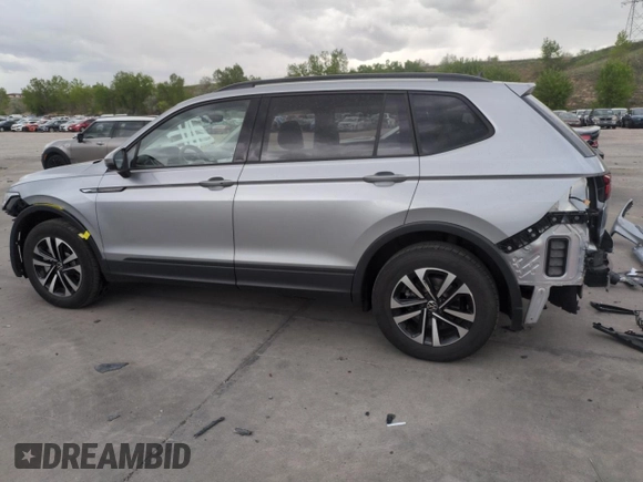 2023 Volkswagen Tiguan S with VIN 3VVFB7AXXPM103928, listed as a Copart auction lot 57119895 with 13,820 mi miles and Salvage title. Bid and sale history available at DreamBid. Image 2.