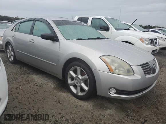 2004 Nissan Maxima SE with VIN 1N4BA41E14C889912, listed as a Copart auction lot 74379814 with 0 mi miles and Salvage Title. Bid and sale history available at carsss.com. Image 4.