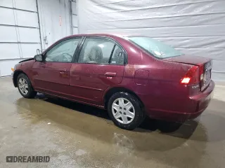 2003 Honda Civic LX with VIN 2HGES16573H576551, listed as a Copart auction lot 49083525 with 228,923 mi miles and Salvage Title. Bid and sale history available at carsss.com. Image 2.